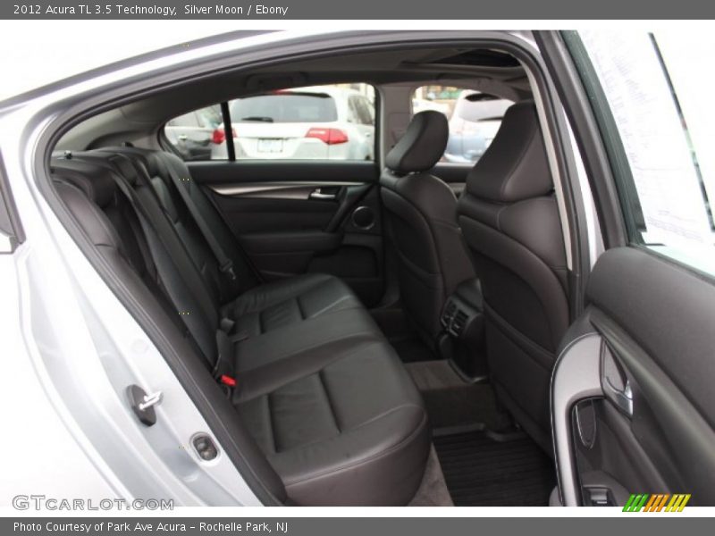 Silver Moon / Ebony 2012 Acura TL 3.5 Technology