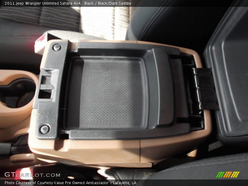 Black / Black/Dark Saddle 2011 Jeep Wrangler Unlimited Sahara 4x4