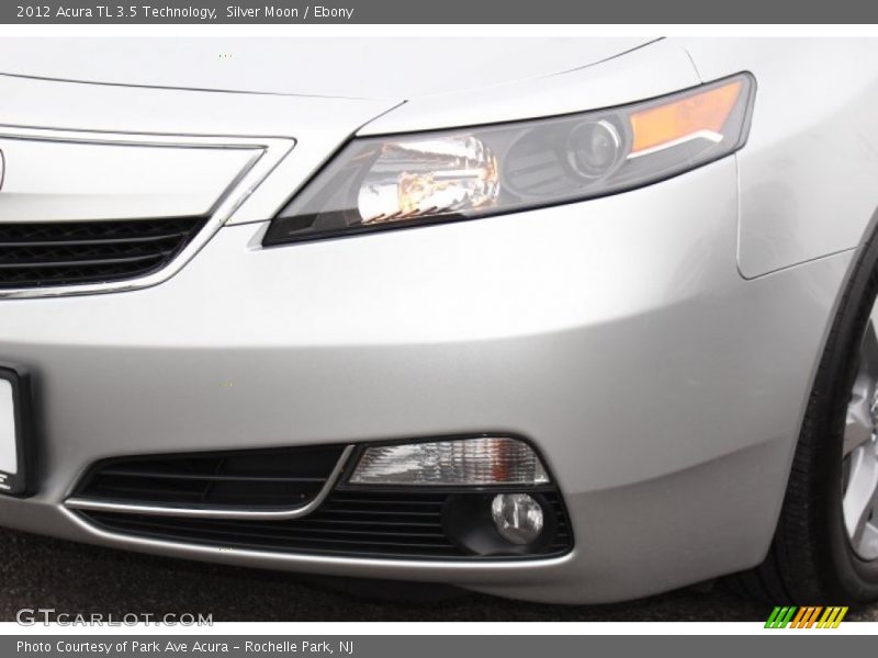 Silver Moon / Ebony 2012 Acura TL 3.5 Technology