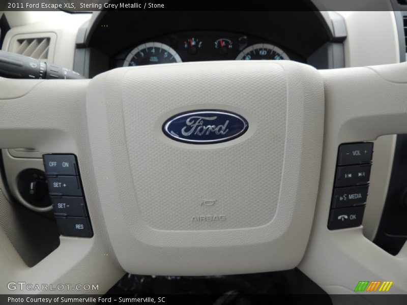 Sterling Grey Metallic / Stone 2011 Ford Escape XLS