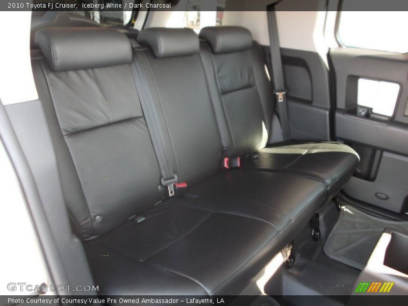 Iceberg White / Dark Charcoal 2010 Toyota FJ Cruiser