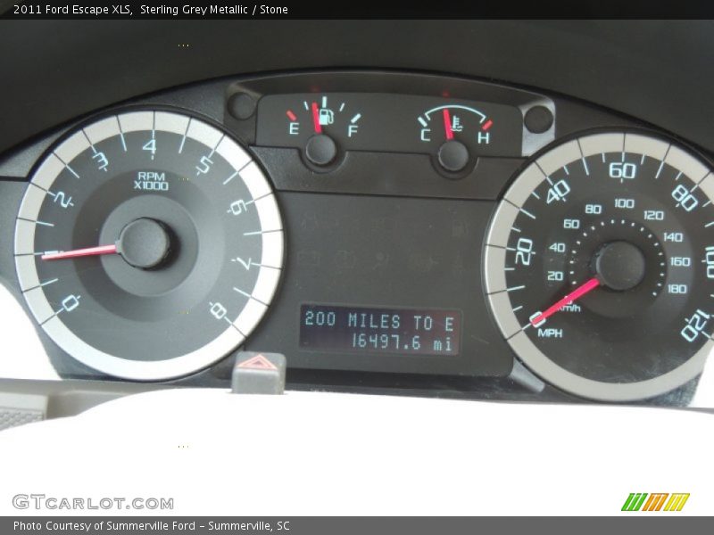 Sterling Grey Metallic / Stone 2011 Ford Escape XLS