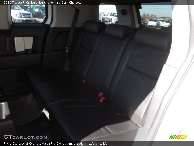 Iceberg White / Dark Charcoal 2010 Toyota FJ Cruiser