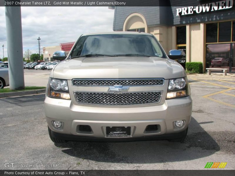 Gold Mist Metallic / Light Cashmere/Ebony 2007 Chevrolet Tahoe LTZ