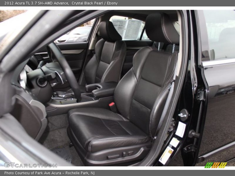 Crystal Black Pearl / Ebony 2012 Acura TL 3.7 SH-AWD Advance