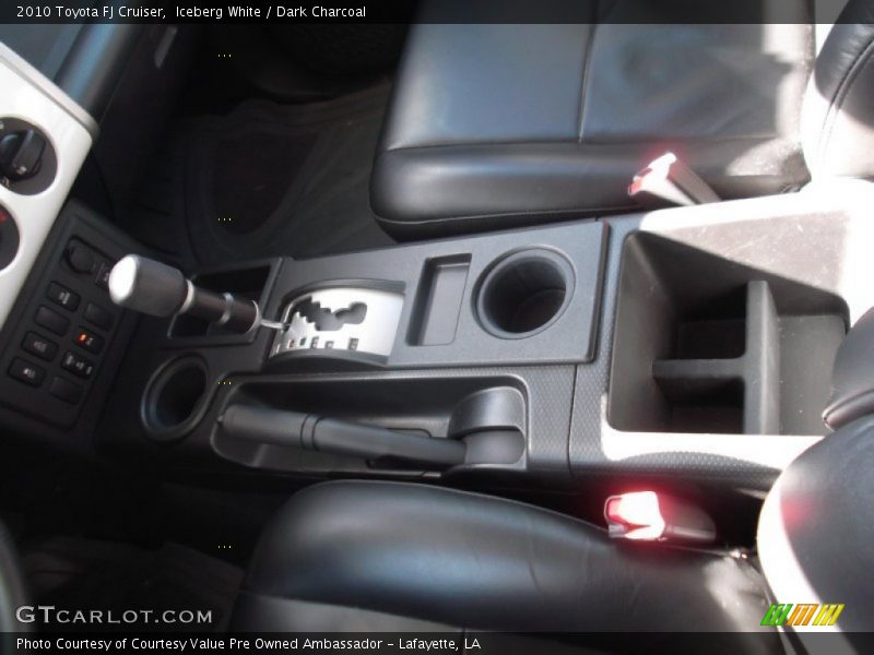 Iceberg White / Dark Charcoal 2010 Toyota FJ Cruiser