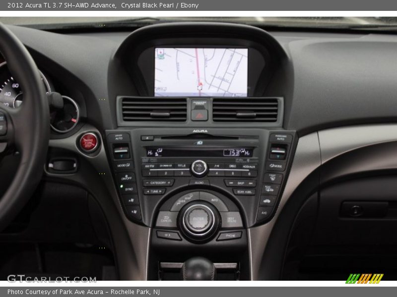 Crystal Black Pearl / Ebony 2012 Acura TL 3.7 SH-AWD Advance