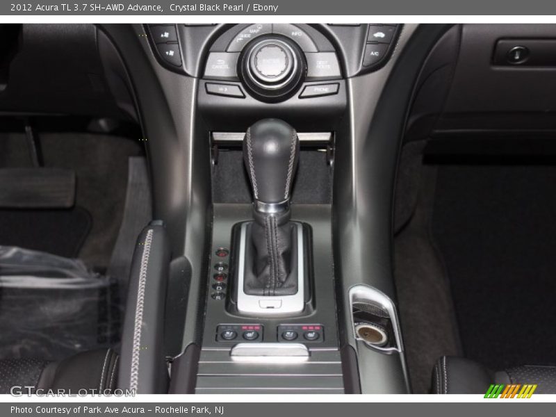Crystal Black Pearl / Ebony 2012 Acura TL 3.7 SH-AWD Advance