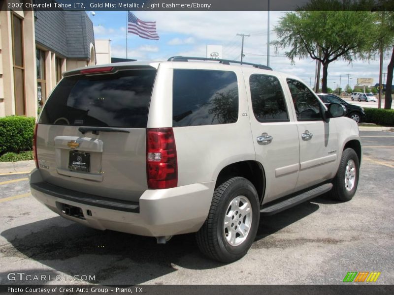 Gold Mist Metallic / Light Cashmere/Ebony 2007 Chevrolet Tahoe LTZ