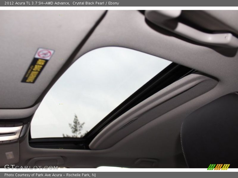 Crystal Black Pearl / Ebony 2012 Acura TL 3.7 SH-AWD Advance