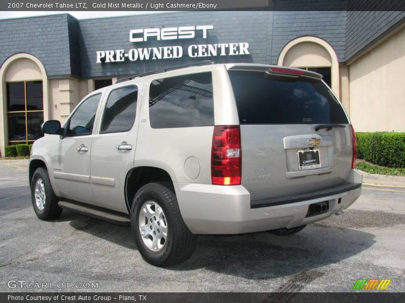 Gold Mist Metallic / Light Cashmere/Ebony 2007 Chevrolet Tahoe LTZ