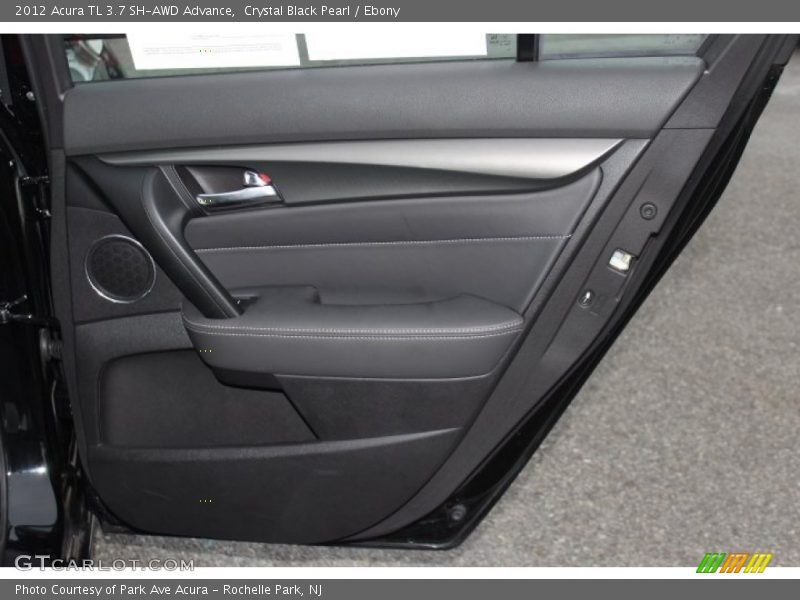 Crystal Black Pearl / Ebony 2012 Acura TL 3.7 SH-AWD Advance