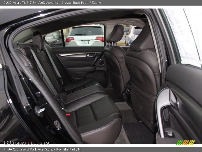 Crystal Black Pearl / Ebony 2012 Acura TL 3.7 SH-AWD Advance