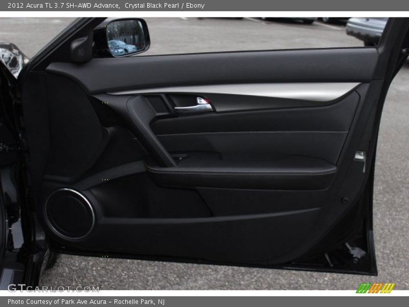 Crystal Black Pearl / Ebony 2012 Acura TL 3.7 SH-AWD Advance