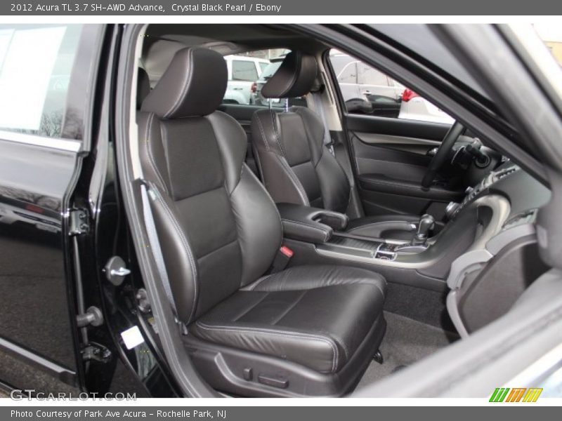 Crystal Black Pearl / Ebony 2012 Acura TL 3.7 SH-AWD Advance