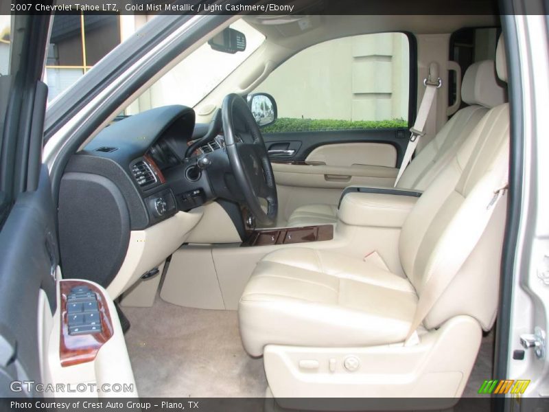 Gold Mist Metallic / Light Cashmere/Ebony 2007 Chevrolet Tahoe LTZ