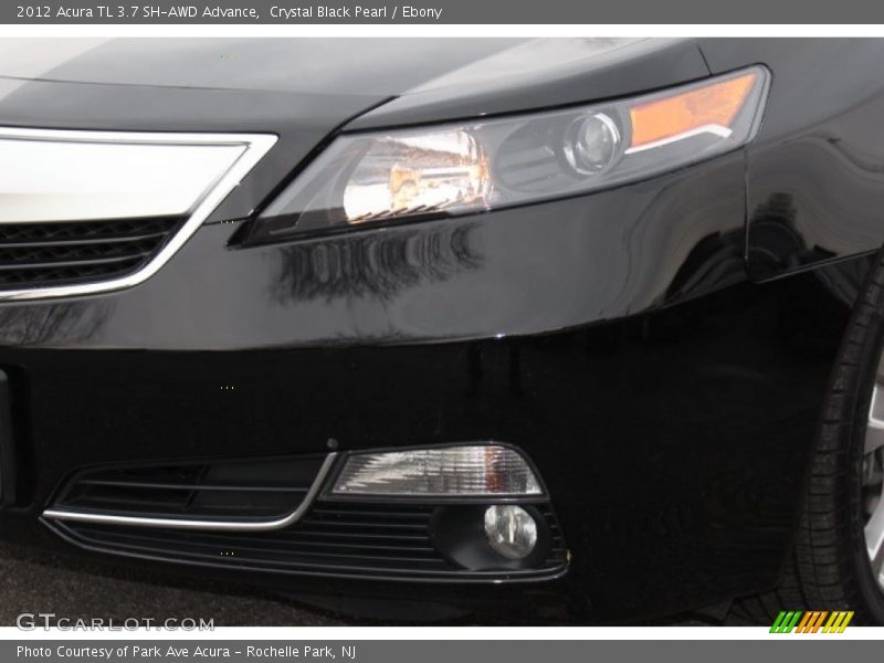 Crystal Black Pearl / Ebony 2012 Acura TL 3.7 SH-AWD Advance