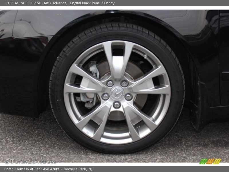 Crystal Black Pearl / Ebony 2012 Acura TL 3.7 SH-AWD Advance