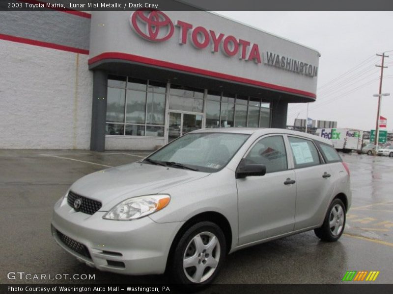 Lunar Mist Metallic / Dark Gray 2003 Toyota Matrix