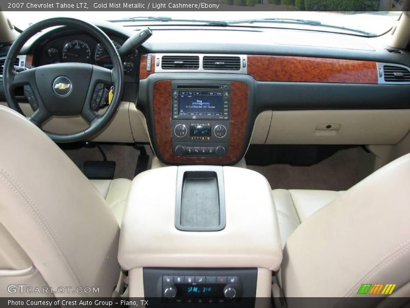 Gold Mist Metallic / Light Cashmere/Ebony 2007 Chevrolet Tahoe LTZ