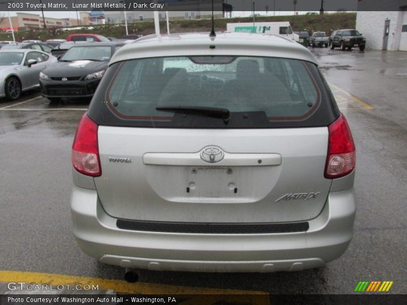 Lunar Mist Metallic / Dark Gray 2003 Toyota Matrix