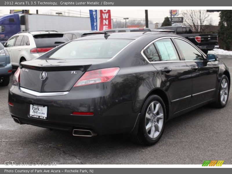 Graphite Luster Metallic / Ebony 2012 Acura TL 3.5 Technology