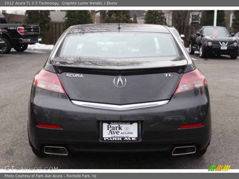 Graphite Luster Metallic / Ebony 2012 Acura TL 3.5 Technology
