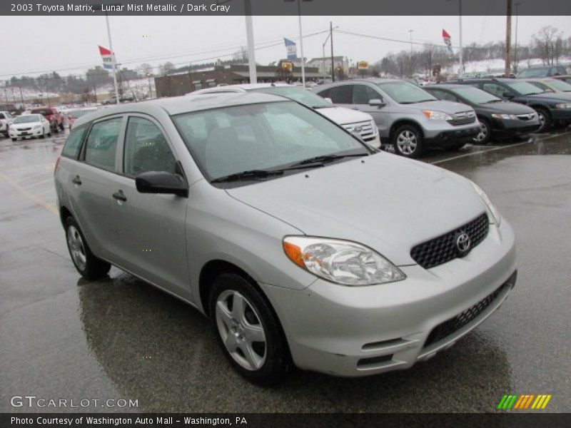 Lunar Mist Metallic / Dark Gray 2003 Toyota Matrix