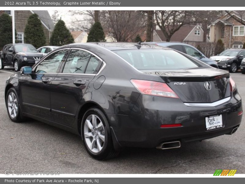 Graphite Luster Metallic / Ebony 2012 Acura TL 3.5 Technology