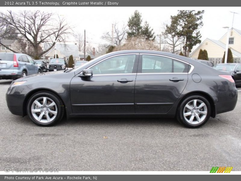 Graphite Luster Metallic / Ebony 2012 Acura TL 3.5 Technology