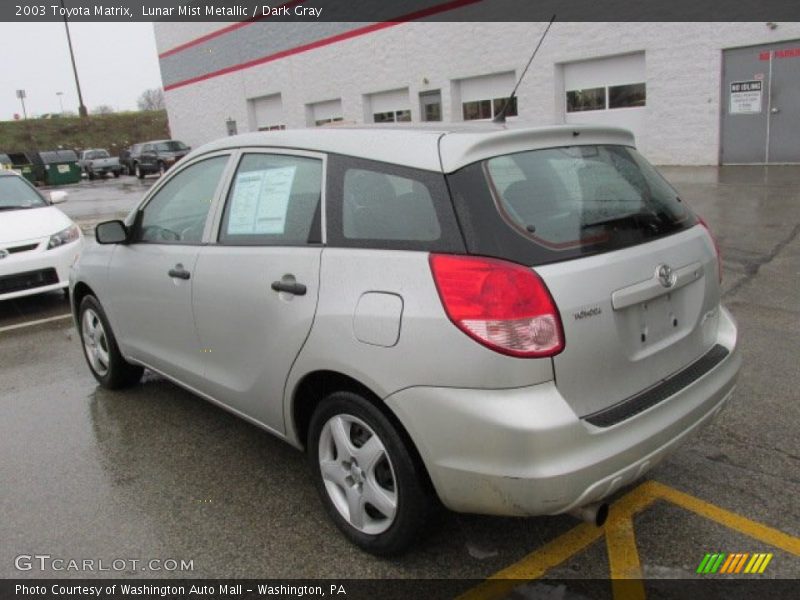 Lunar Mist Metallic / Dark Gray 2003 Toyota Matrix