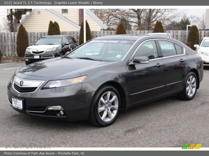 Graphite Luster Metallic / Ebony 2012 Acura TL 3.5 Technology