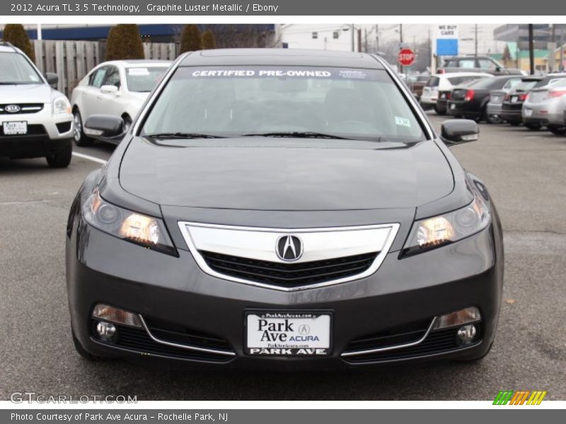 Graphite Luster Metallic / Ebony 2012 Acura TL 3.5 Technology