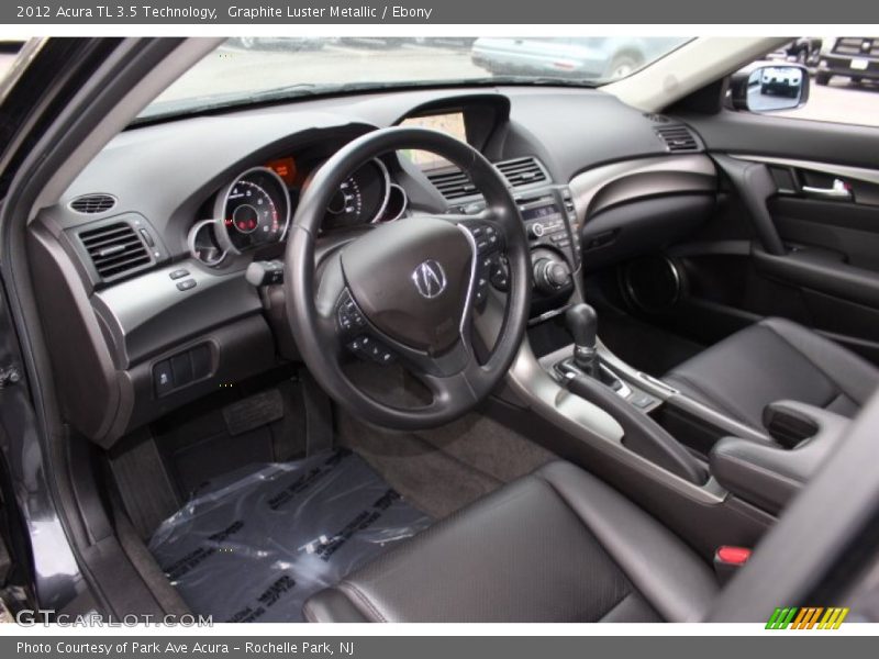 Graphite Luster Metallic / Ebony 2012 Acura TL 3.5 Technology