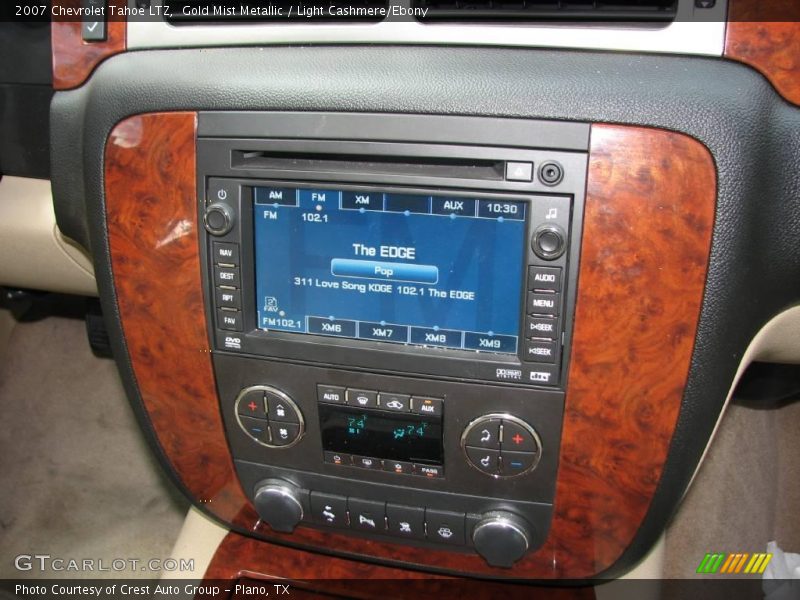 Gold Mist Metallic / Light Cashmere/Ebony 2007 Chevrolet Tahoe LTZ