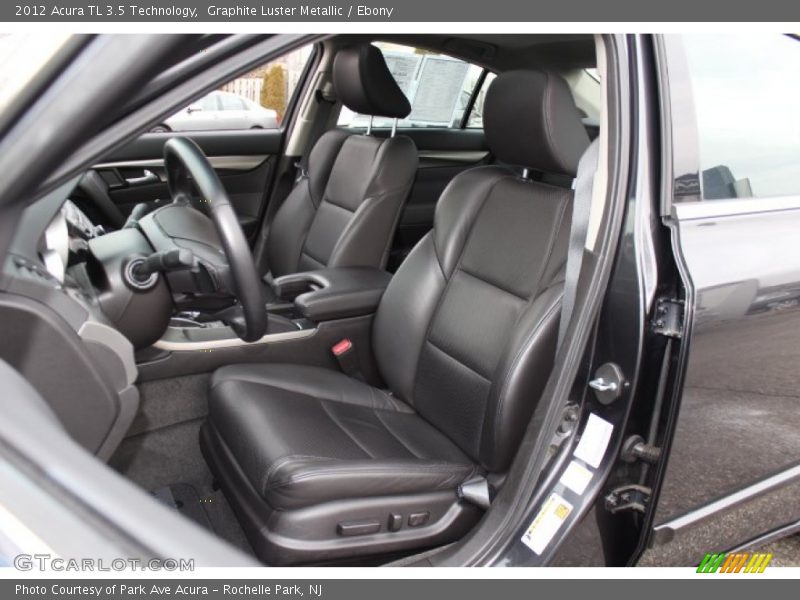 Graphite Luster Metallic / Ebony 2012 Acura TL 3.5 Technology