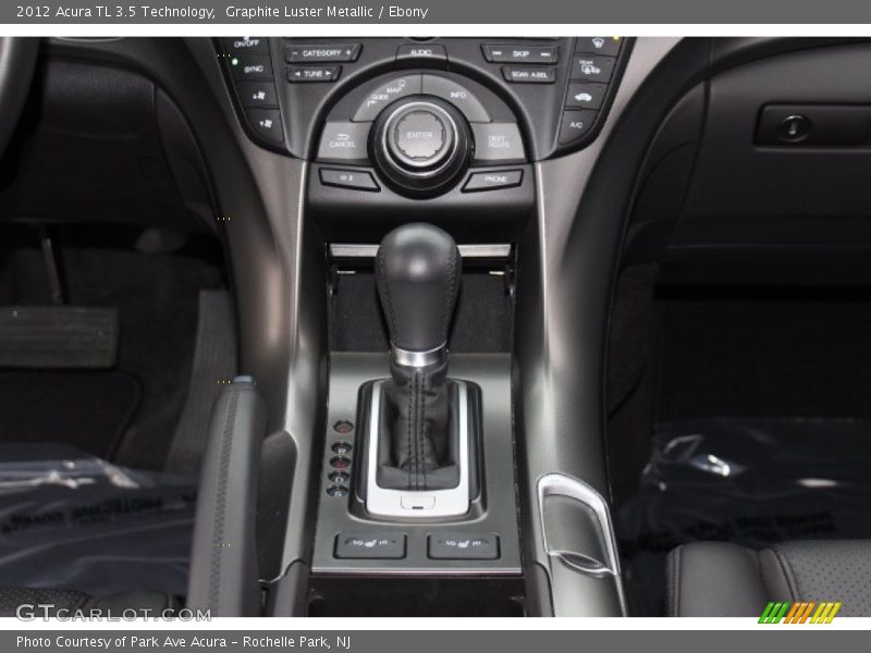 Graphite Luster Metallic / Ebony 2012 Acura TL 3.5 Technology