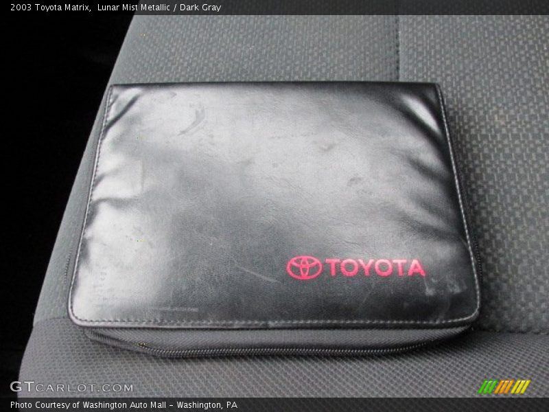 Lunar Mist Metallic / Dark Gray 2003 Toyota Matrix