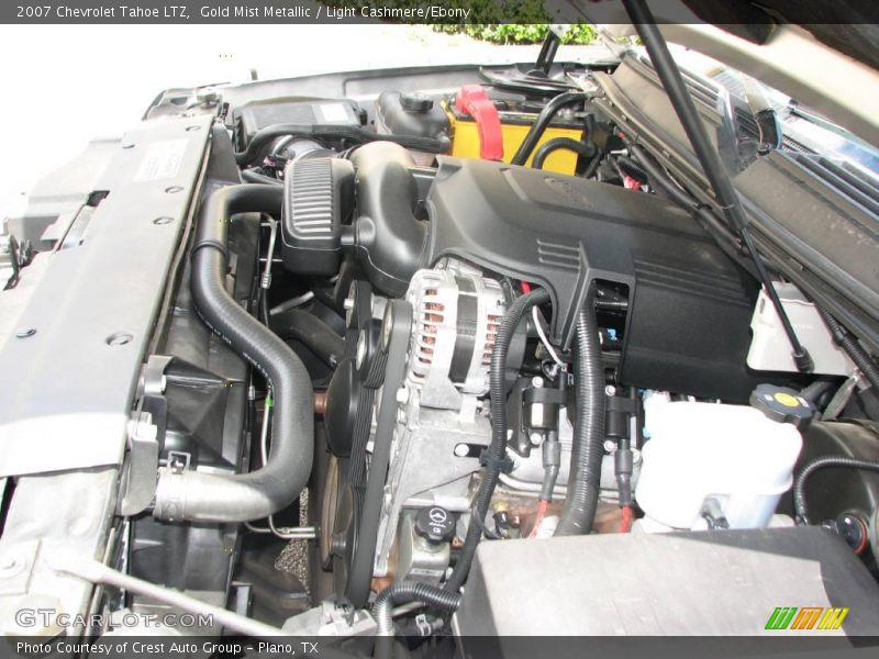 Gold Mist Metallic / Light Cashmere/Ebony 2007 Chevrolet Tahoe LTZ