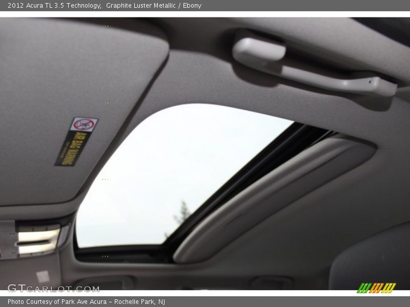 Graphite Luster Metallic / Ebony 2012 Acura TL 3.5 Technology