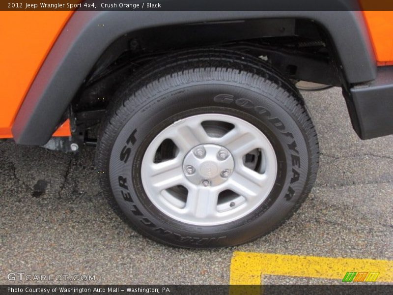 Crush Orange / Black 2012 Jeep Wrangler Sport 4x4