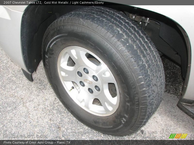 Gold Mist Metallic / Light Cashmere/Ebony 2007 Chevrolet Tahoe LTZ