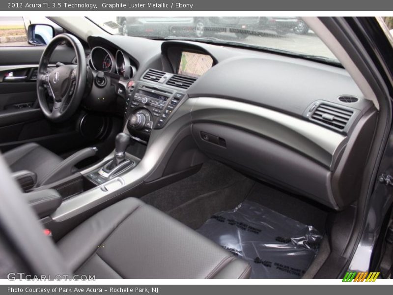 Graphite Luster Metallic / Ebony 2012 Acura TL 3.5 Technology