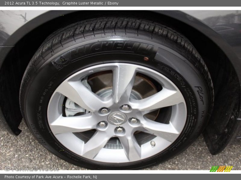 Graphite Luster Metallic / Ebony 2012 Acura TL 3.5 Technology