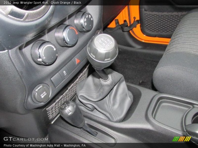 Crush Orange / Black 2012 Jeep Wrangler Sport 4x4