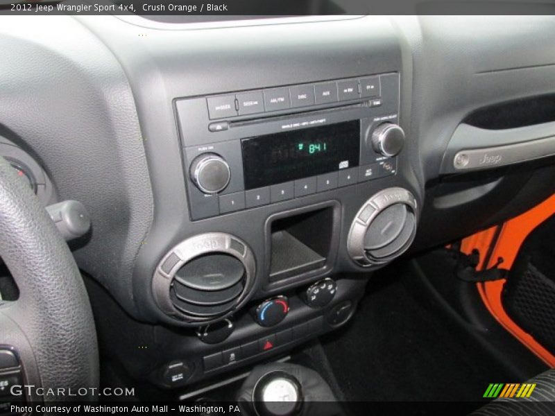 Crush Orange / Black 2012 Jeep Wrangler Sport 4x4