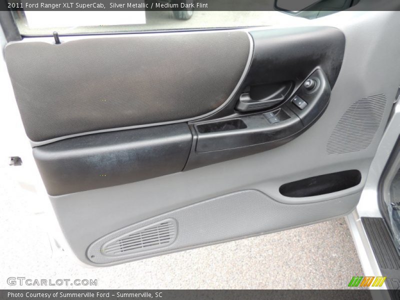 Silver Metallic / Medium Dark Flint 2011 Ford Ranger XLT SuperCab