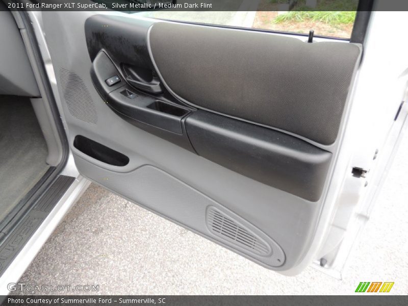 Silver Metallic / Medium Dark Flint 2011 Ford Ranger XLT SuperCab