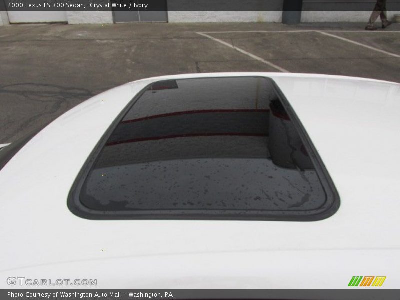 Crystal White / Ivory 2000 Lexus ES 300 Sedan