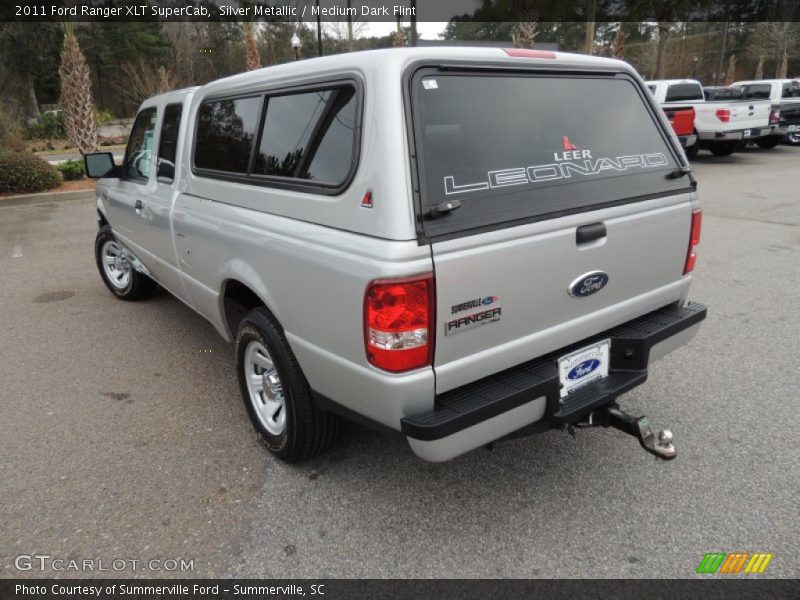 Silver Metallic / Medium Dark Flint 2011 Ford Ranger XLT SuperCab